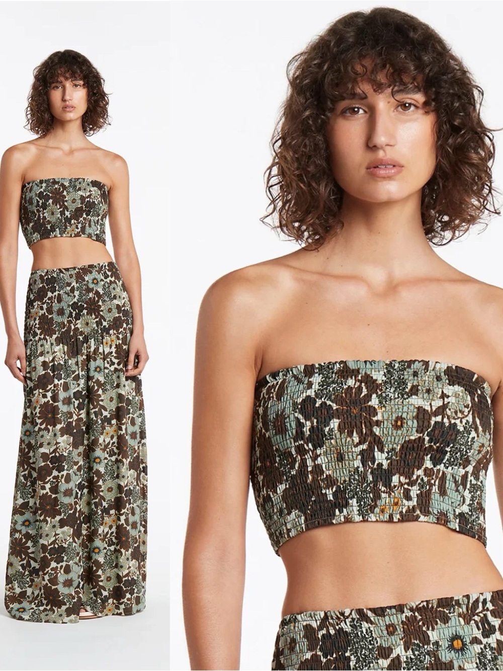 SIR the Label | Constantine Ruched Crop